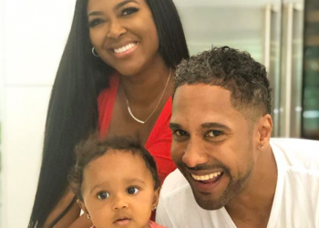 Rare Family Pic Posted by Kenya Moore with Daughter and Hubby