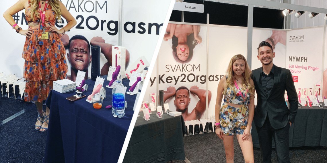 SVAKOM Team Showed its Presence for the First Time at the Adult Event, ANME Founders