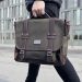Waxed Canvas Laptop Bag for Early Career Professionals