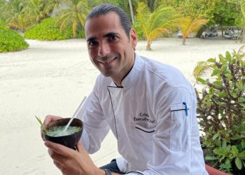 Chef Cristian Marino’s The Black and White “Smile” is his fine life story in a flash